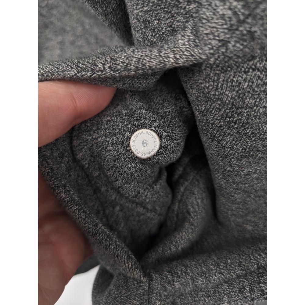 Lululemon Jacket Womens 6 Gray Full Zip Scuba Hoodie‎ Athleisure Active Casual - Picture 10 of 12